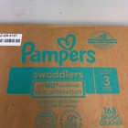 Pampers 80315264 Baby Swaddlers Diapers Size 3 16-28 Lbs Unisex White 168 Count