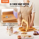 Vevor Soap Cutter 0-2in Adjustable Bamboo Soap Slicer With Stainless Steel Wire