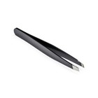 The Hair Diagram Bold Hold Lace Tweezer Stainless Steel Slant Tip Hair Plucking