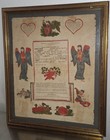 Antique Taufschein Geburts Birth  Baptism Certificate 1815 Harrisburg Pa Fraktur