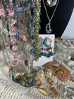 Vintage To Now Jewelry Mega Lot 18kgp Abalone Edgar Berebi Earrings Bracelets