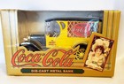 1993 Coca-cola Die-cast Vintage Metal Coin Bank Detailed Replica By Ertl Nib
