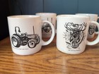 6 Vintage 1989 John Deere Coffee Mugs  go With The Green  Tractor Promo