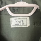 Vintage Military Army Uniform Set Og 507  Button Up 1977 