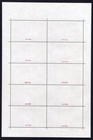 San Marino 1946 Unrra Complete Sheet Of 10 Mnh Reproduction Stamp Sv