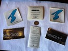 New Order Stickers  2001 Original Promo 3x3   Lot Of 6  -free Flag Sticker
