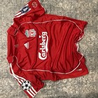 Steven Gerrard  8 Liverpool Adidas 2008 Home Jersey Carlsberg Logo Mens Medium