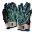 Bruce Bolt Premium Pro Short Cuff Patriot Series Youth Medium Cabretta Leather
