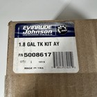 Johnson Evinrude Omc Brp 5008617 Oem 1 8 Gallon Oil Tank Kit Genuine New Sealed