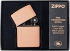Zippo Limited Edition Solid Copper With Black Plated Insert 48107