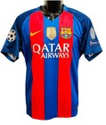 Lionel Messi Signed Fc Barcelona Ucl 2016 17 Jersey With Coa