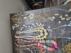 Huge Lot Of Really Cool Some Vintage Necklaces Statement More Desk