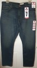 New Wrangler Jeans Mens 38x32 Athletic Fit Blue Relaxed Seat   Thigh
