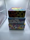 Three Lisa Frank Pencil Boxes Rare Vintage Usa 1990 Nesting Boxes Cats Unicorns