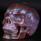 3 5  Ocean Jasper Carved Crystal Skull  Realistic  Crystal Healing