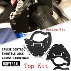 Throttle Lock Motorcycle Cruise Control Throttle Assist Top Kit Stainless Steel