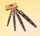 4 Pc Tapered Reamer Set 3 8  1 2  5 8  3 4 Drill Bit Chucking Reamer Drill Hog  
