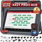 Launch X431 Pro3 Ace V  Elite Car Diagnostic Tool Topology Ecu Coding Scanner Us