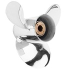10 3 8 X 14 Stainless Steel Outboard Propeller For Mercury 25-70hp  13 Spline rh