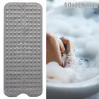 Non-slip Bath Tub Mat  40 X 16 inch Extra Long Antibacterial Bathroom Shower Mat
