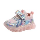 Girls Led Lighting Casual Sneakers  Children Cartoon Athletic Trainers