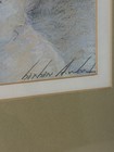 Barbara A Wood Signed Lithograph Limited Edition Framed Fine Art Print Vtg