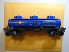 Vintage Lionel Train Tanker Car  Train Accessories   Liquid Chlorine   Free Ship
