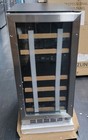 New edgestar 15  W 23 Bottle Built-in Dual Zone Wine Cooler With Reversible Door