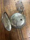Antique Fahy   s 900 Coin Silver Engraved Leafy Engraved Pocket Watch Case 63 82 G