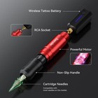 Nazzor Dual 1600mah Wireless Tattoo Gun Starter Kit