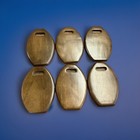 Vintage Wooden Wood Coaster Set Stacking Cork Hellerware Mid Century Modern 7 Pc