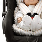 Caruili Infant Car Seat Insert  Car Seat Head Support Baby Girls Boys  Soft