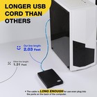 Usb Floppy Disk Drive 3 5 Inch External 1 44mb Fdd For Pc Laptop Windows