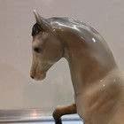 Breyer Horse Fleck Model  37 Glossy Gray Family Arabian Stallion Vintage