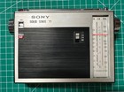 Sony Tfm-110 Transistor Radio With Original Box And Accessories Worked