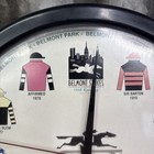 Vtg Belmont Stakes Nyra 130th Running Wall Clock Secretariat Belmont Park