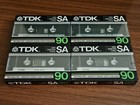 Tdk Sa90 High Position Type Ii Blank Cassette Tapes  1984  Lot Of 4 New sealed 