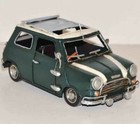 Handcrafted Detailed Vintage 1960 Mini Cooper British Car Memorabilia Sale Gift