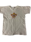 Vintage Boy Scouts Of America B s a  T-shirt Size 18 Official Cotton White