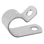 Cable Clamp  Aluminum  5 8 In Bundle Dia   Natural  50 Pk  Co1009al