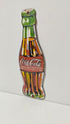 Vintage Coca Cola Soda Bottle Porcelain Enamel Metal Sign 10  X 3  Inch
