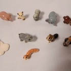 Hagen Renaker Ceramic Miniature Animal Lot 11 Spilled Milk Pail Caterpillar Beav
