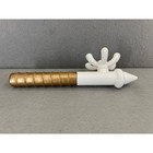 Ashley Black Faceblaster Fasciablaster Massage Tool White Gold 9in
