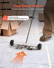 Vevor Magnetic Sweeper With Wheels Magnetic Pickup Sweeper 17 Inch 10 Lbs Load