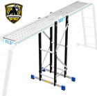 Scaffolding Platform  Work With 7 In 1 Multi-purpose 19 6ft Folding Ladder  Supp