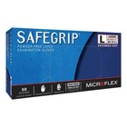50 Pack Microflex Sg-375-l Disposable Gloves  Size Large  11 Mil  Latex
