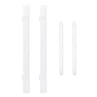 Creative Memories 12x12 White Strap Hinge Album-cover Holders And Straps Bundle