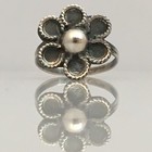 Taxco Mexico 925 Sterling Silver Flower Ring Size 6 5 Jewelry