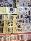 Lot Of 36 Pkgs clear Stamps lot New Sealed Packages