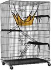 Ferret Pet Cat Small Chinchilla Pig Animal Rabbit Cage With Wheels Large Space